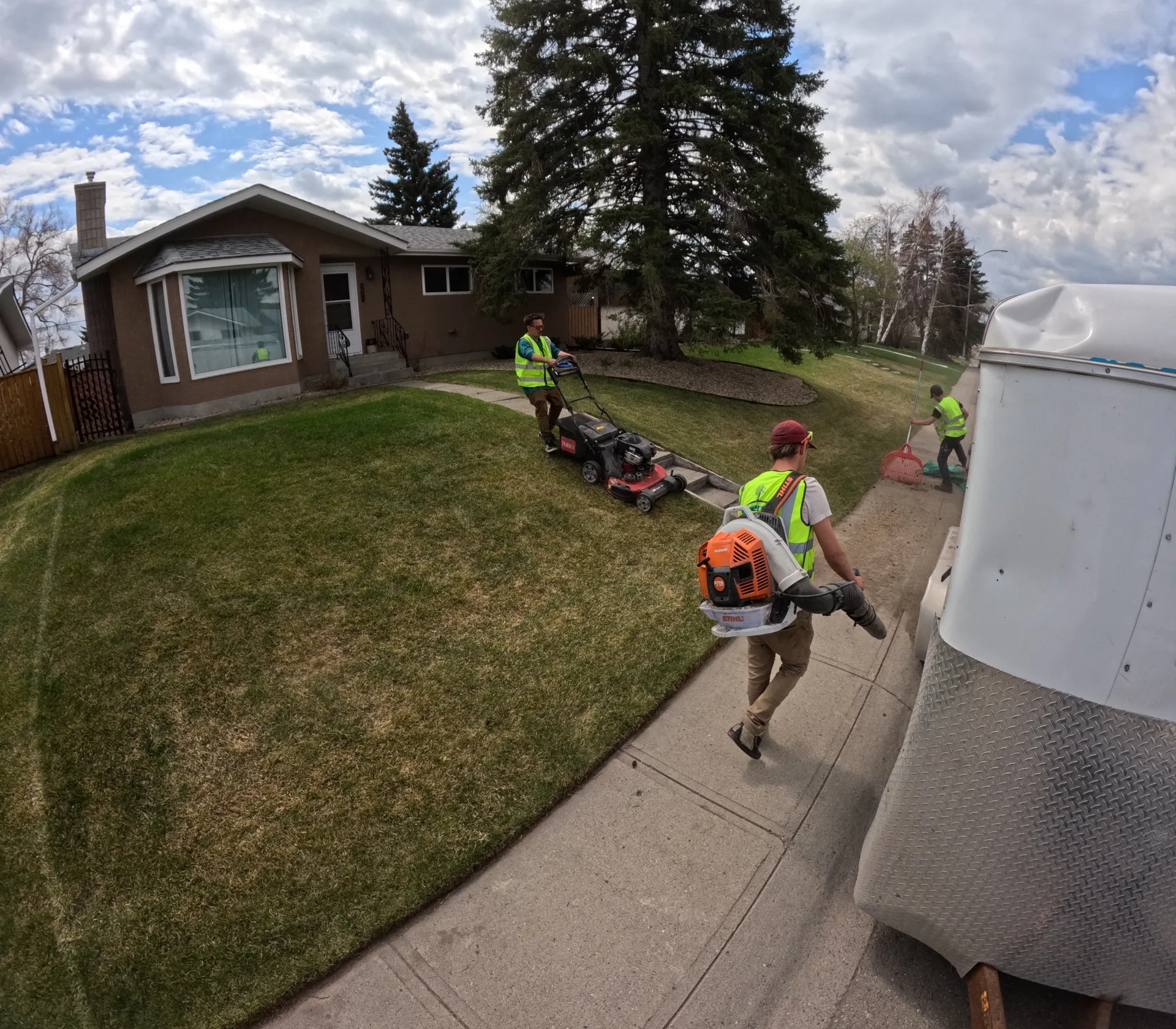 snow clearing services for McKenzie Towne Calgary
